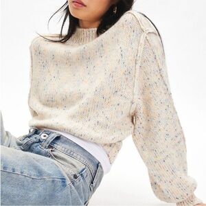 KIMCHI BLUE white speckled sweater